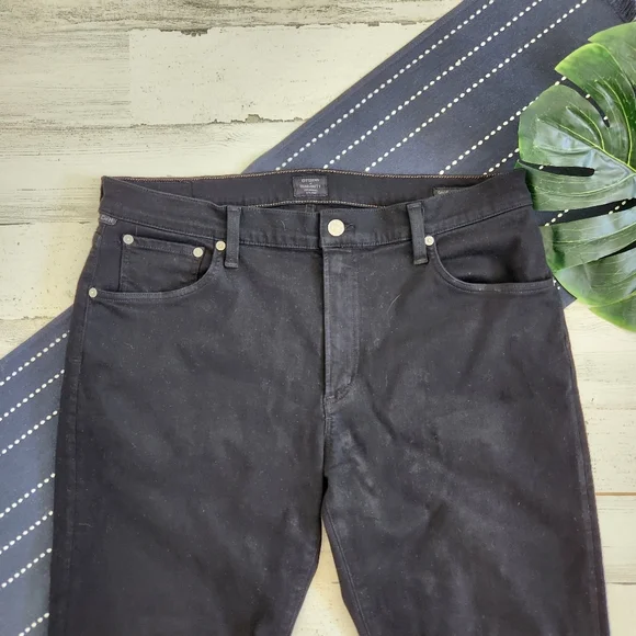 Citizens of Humanity Gage Classic Straight Leg Jeans Black Size 36x28 - Picture 9 of 10